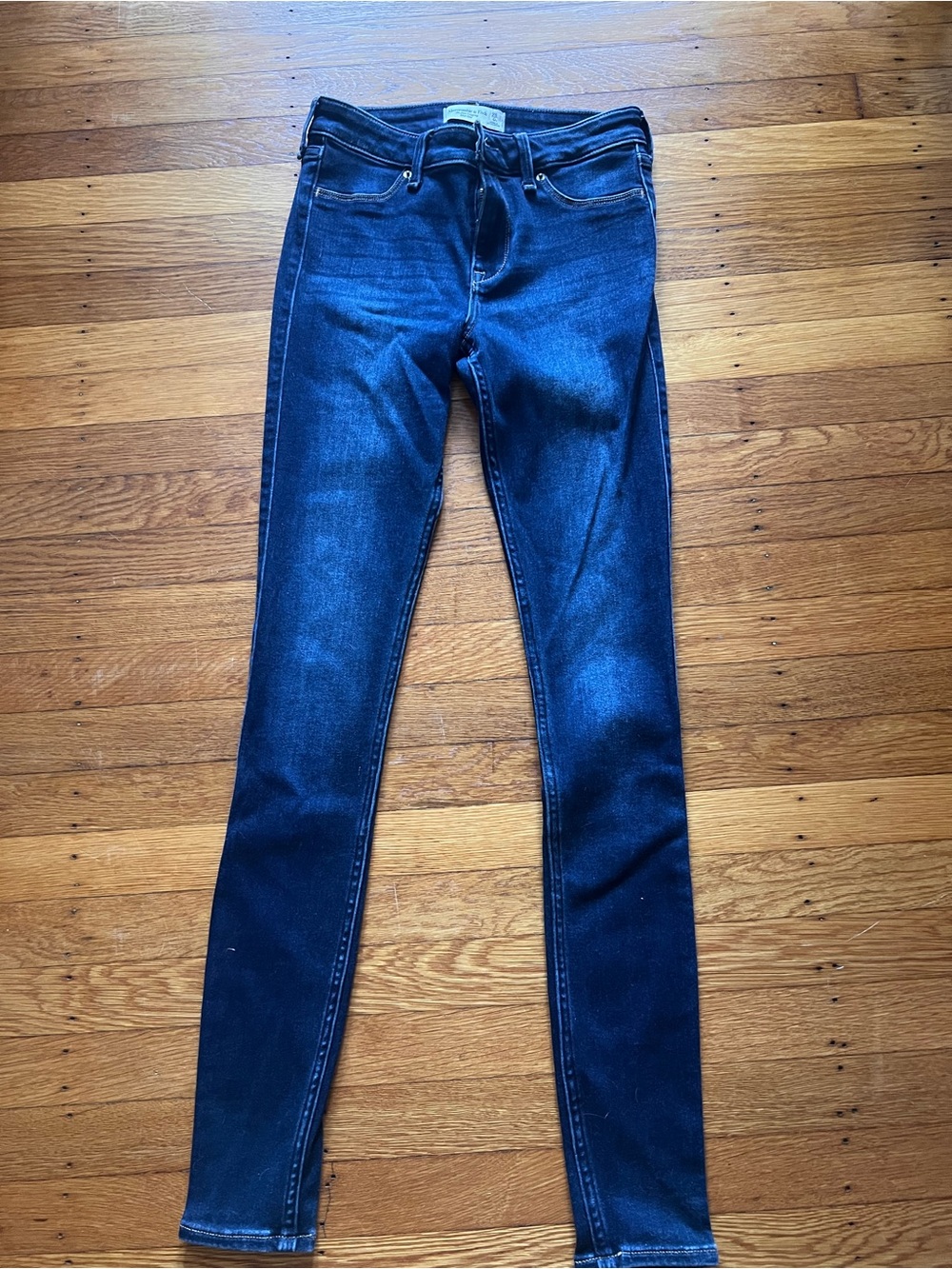 Abercrombie & Fitch Indigo Jean Legging Mid Rise 25/0L